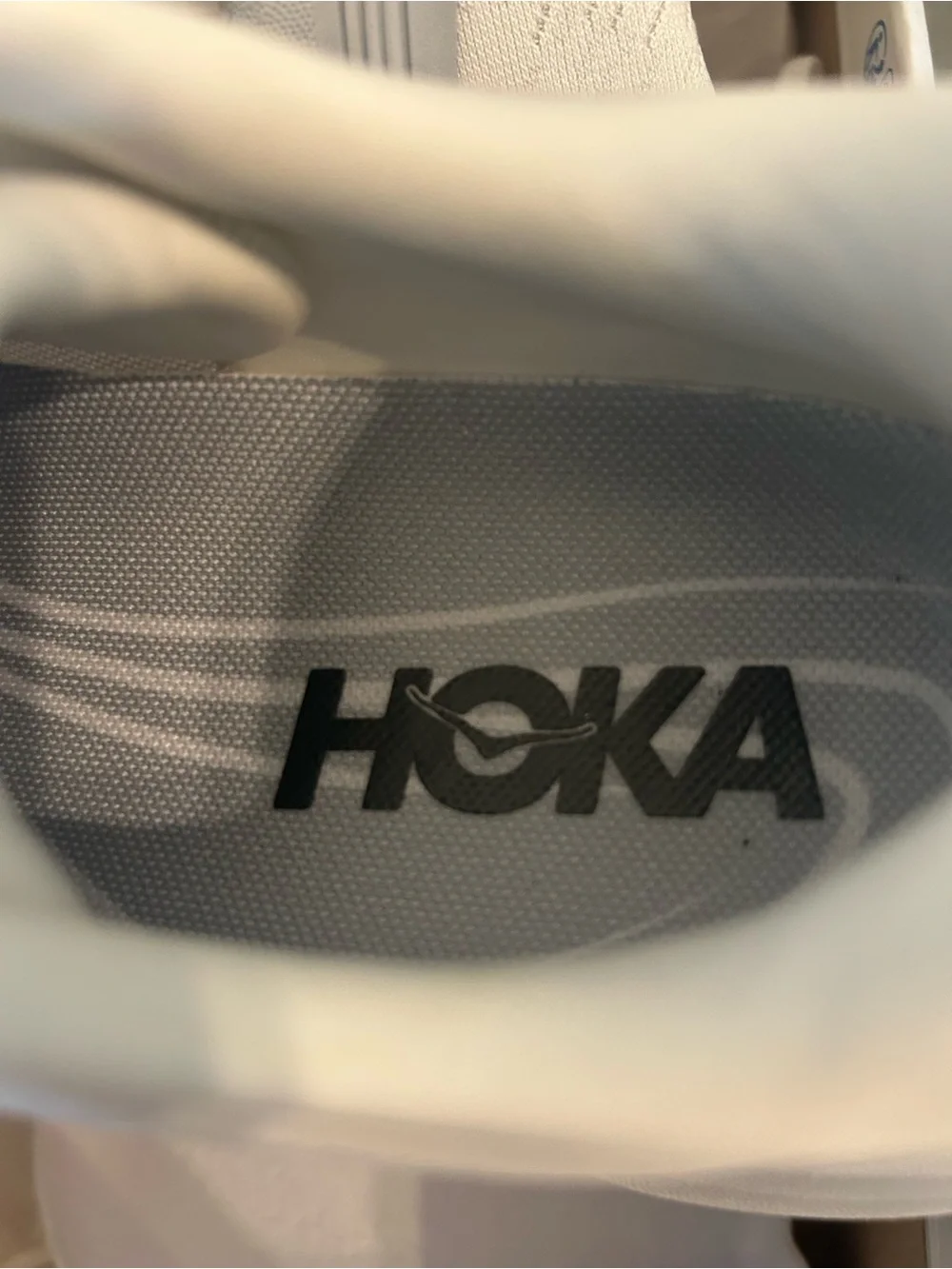 Hoka Women's White Athletic Running Shoes